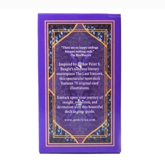 The Last Unicorn Tarot Cards New Unopened - Picture 5 of 5